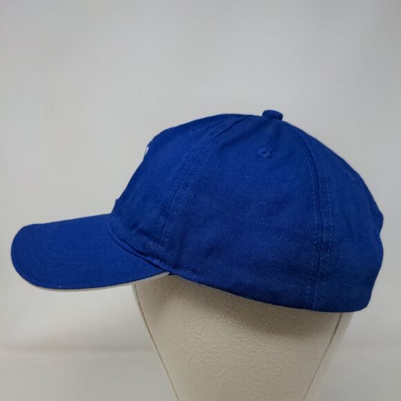 Main Gate Men's Strapback Hat Blue Embroidered Indianapolis Colts Logo - Picture 3 of 8